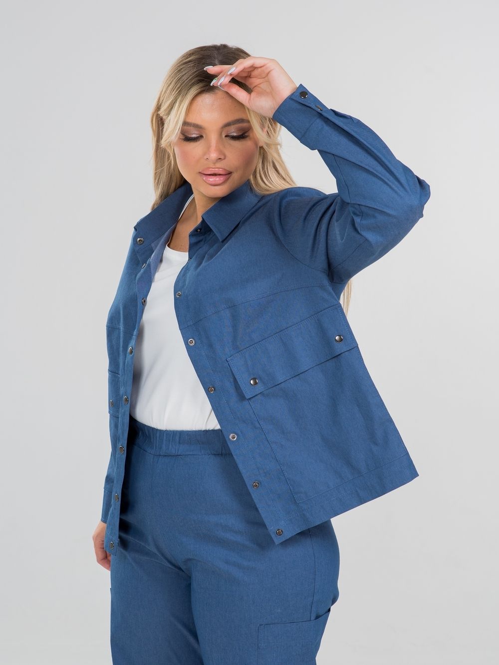 Жакет 1276 хаки Novita (Акция)