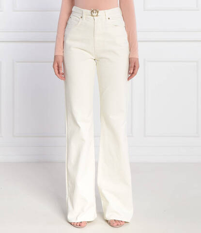 Джинсы FELIX BELT FLARE BULL COMFORT Pinko - белый(101735 A0FL)