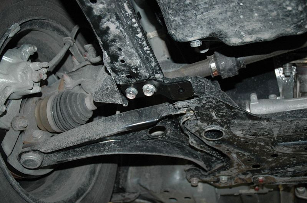 Защита картера двигателя, КПП (2 мм, сталь) для Mitsubishi Outlander 2013-2022 (V = 2.0; 2.4 CVT 2/4WD) Sheriff.14.2580