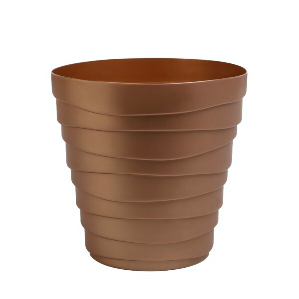 Кашпо "Бархан" (0,9л) Цв. Золотой песок