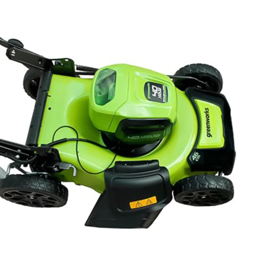 Аккумуляторная газонокосилка Greenworks GD40LM46HPK5 40В (1 x 5 Ач, ЗУ) нож 46 см, 2514407UG