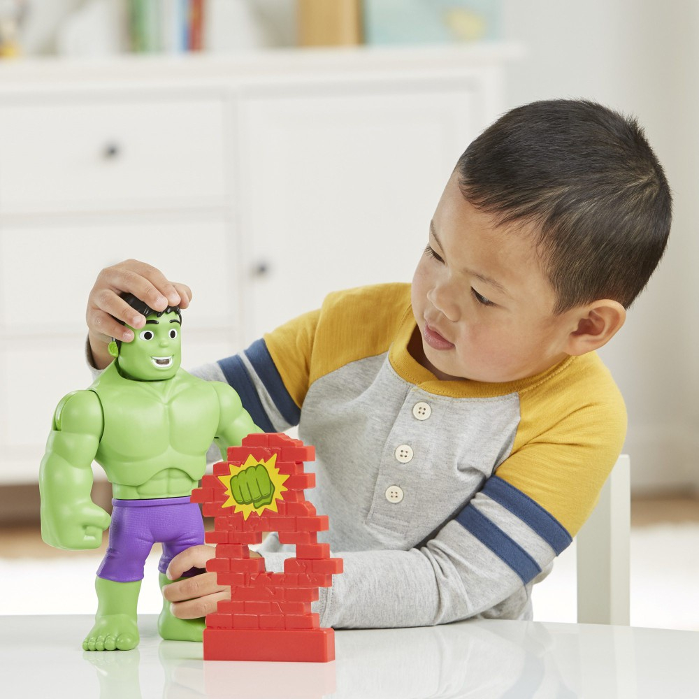 Hasbro F5067 — Фигурка «Халк» Power Smash 25 см Спайди и его удивительные друзья F5067 — фото 12