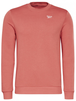 Мужская теннисная кофта Reebok Identity Crew Sweatshirt M - Розовый