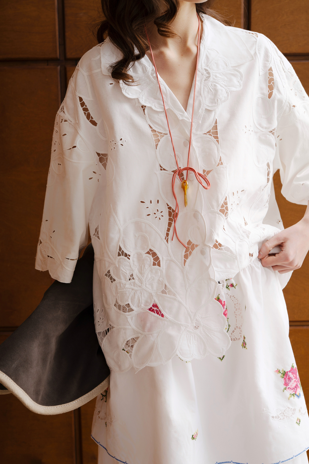 Рубашка с воротничком