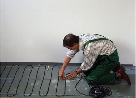 Монтаж теплого пола