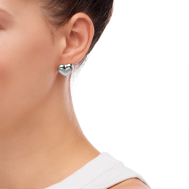 Серьги Совсем Маленькое Сердце – Серебро