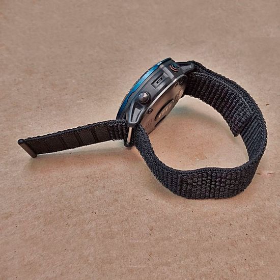 Нейлоновый ремешок UltraFit OneLoop 26 мм для Garmin Fenix 7x 6x 5x, Tactix 7 Delta, Enduro 2, Instinct 2X быстросъемный