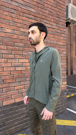 Куртка-ветровка олива