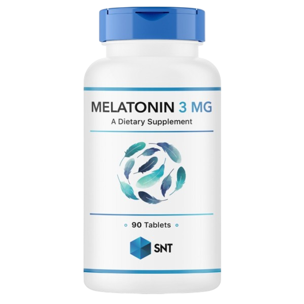 SNT Melatonin 3 mg 90 tablets, Мелатонин !!!Срок 03.08.2025