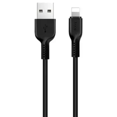 Кабель HOCO X20 USB-Lightning 2А 3м PVC Black