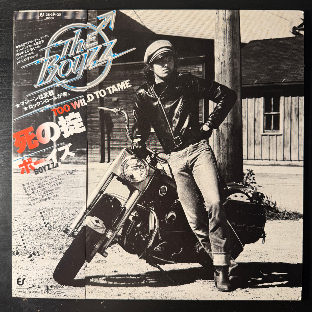 The Boyzz ‎– Too Wild To Tame (Япония 1978г.)