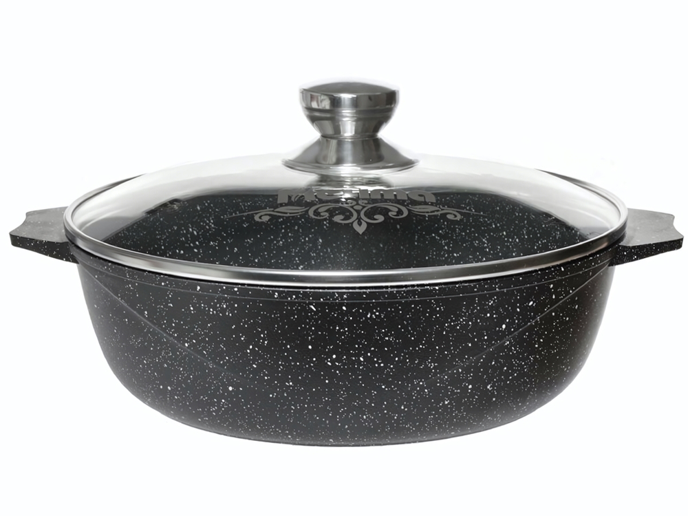 Жаровня 3л Гранит black Induction Pro