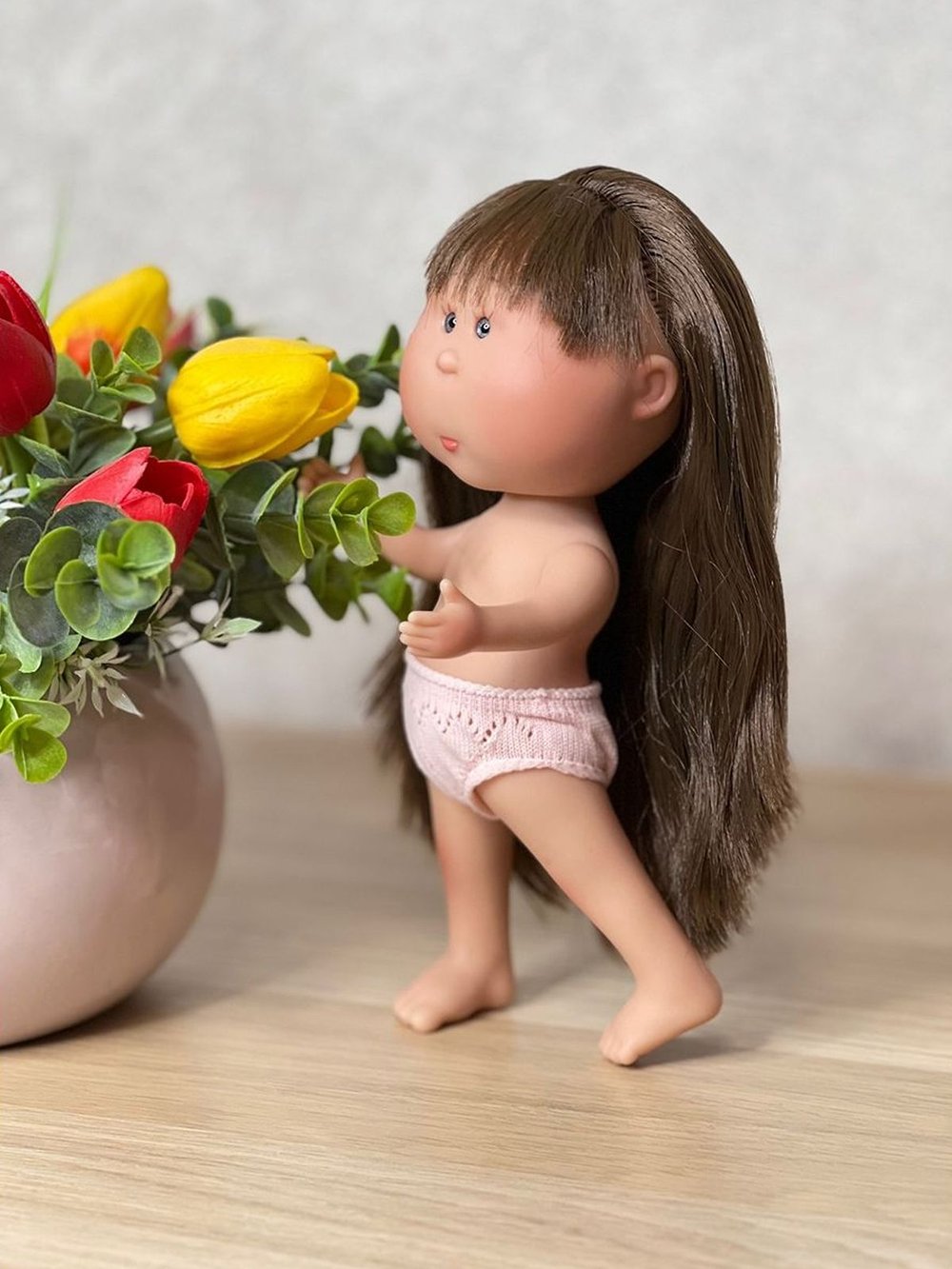 Кукла Nines виниловая 23см Little Mia без одежды (3199W2A)