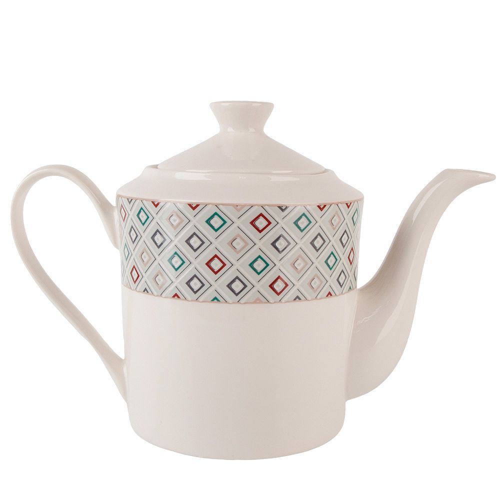 Чайник "Norwich" v=1100мл (фарфор) (транспортная упаковка)