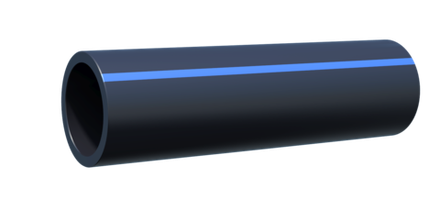 Труба ПЭ100 SDR11 для х/в Дн 160х14,6 Ру16 (PN16) нап 40C в отрезках 12м ГОСТ 18599-2001