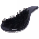 Расческа массажная «Компактная-блекс», цвет серебро, 19см (в коробке)