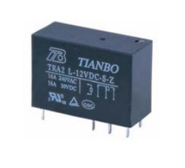 Реле электромагнитное TRA2L-12VDC-S-Z 12VDC