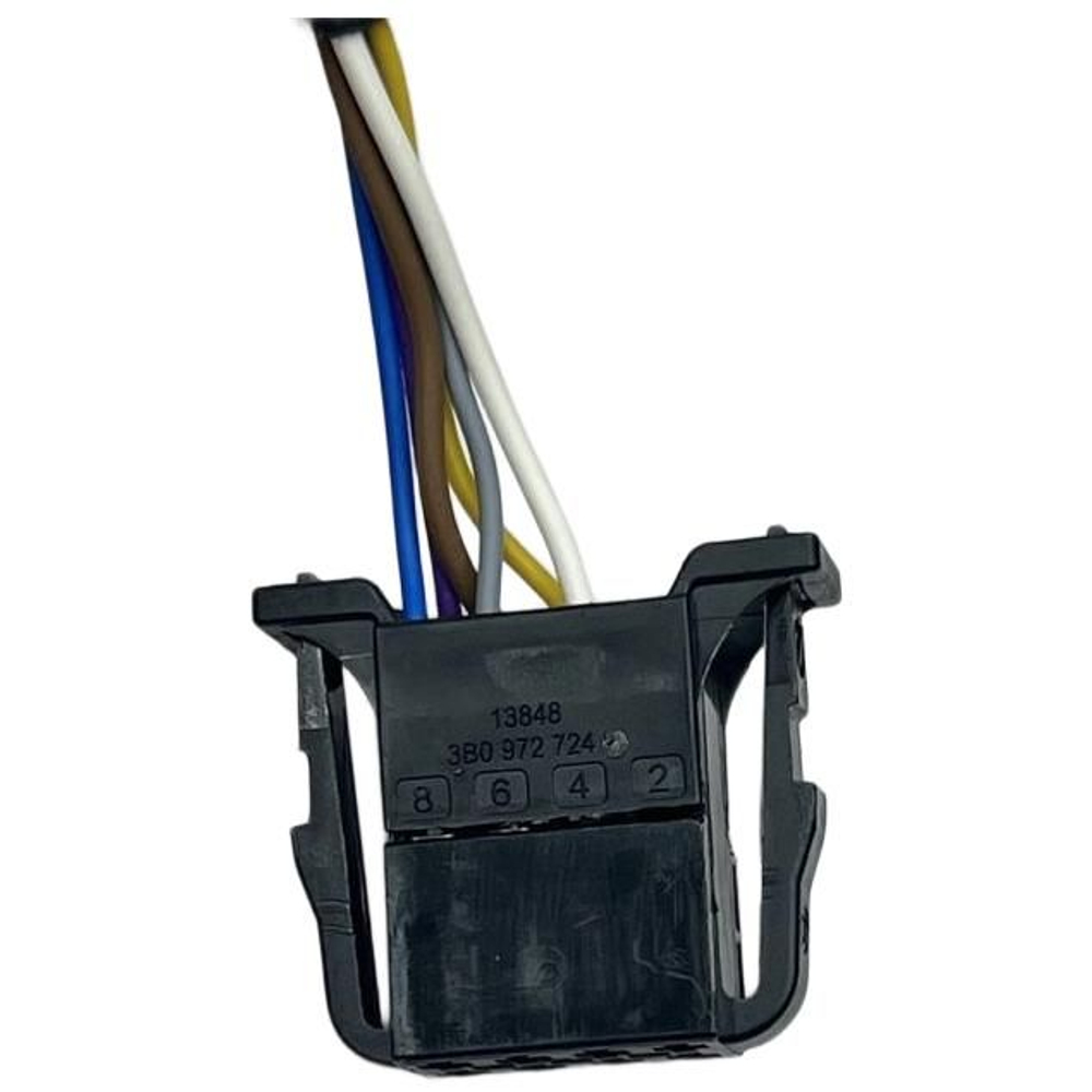 Зеркало боковое заднего вида в сборе, наружное левое, электрическое Поло/Рапид VAG ОРИГИНАЛ. Volkswagen Polo, Skoda Rapd