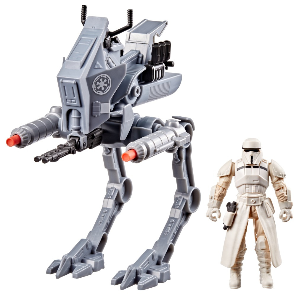 Hasbro STAR WARS ActionVerse - AT-RT и Имперский водитель (Мандалорец и Грогу) G2840
