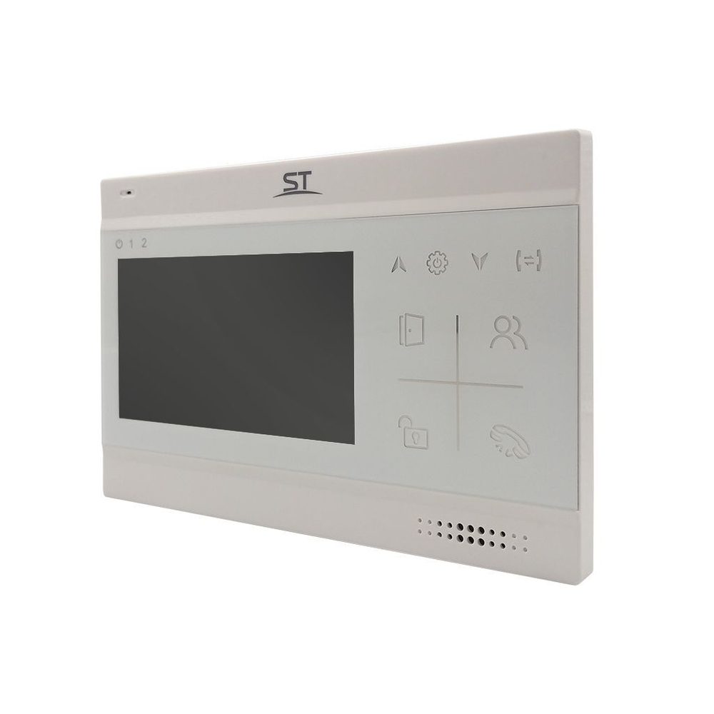 Домофон ST-M102/4 (S) БЕЛЫЙ (версия 2) До 2х вызывных панелей, до 4х мониторов,до 2х видеокамер