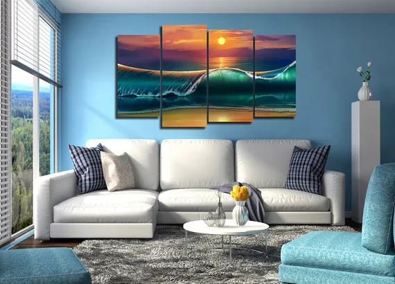 Модульная картина "Прилив"