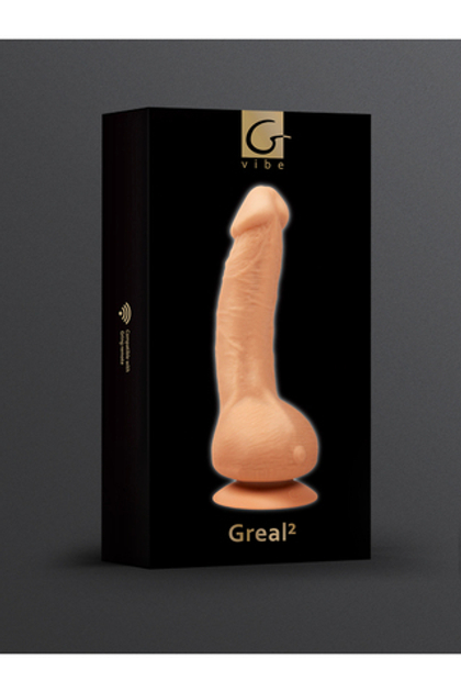 Gvibe Greal 2 - Реалистичный вибратор , 22х4 см