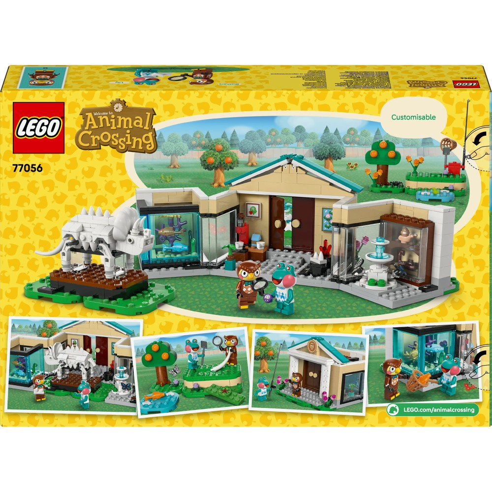 LEGO Animal Crossing - Blathers и коллекция музейная 77056