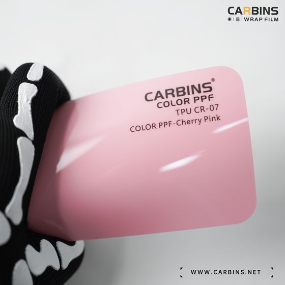 Веер образцов полиуретановой цветной пленки Carbins Color PPF