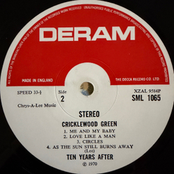 Виниловая пластинка Ten Years After - Cricklewood Green LP