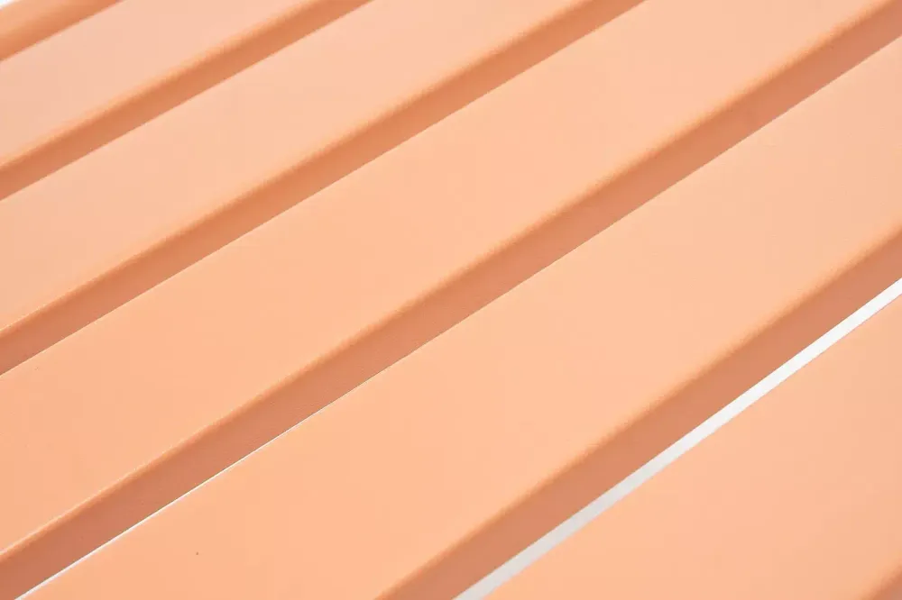 "Дионис" стул стальной, цвет светло-коралловый