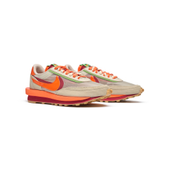 Кроссовки Nike LD Waffle x Sacai x CLOT "Kiss of Death Net Orange Blaze"