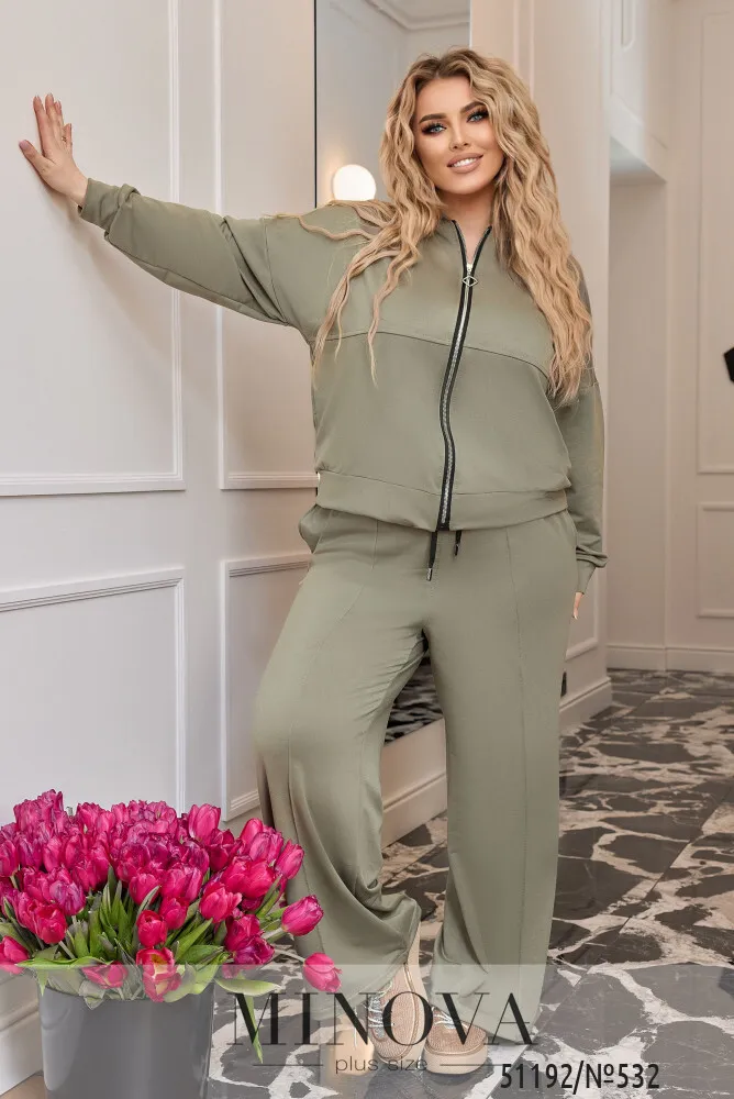 Костюм 532-оливка Minova