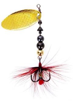 Блесна вращающаяся LUCKY JOHN Shelt Blade №0, 3 г, цвет 015