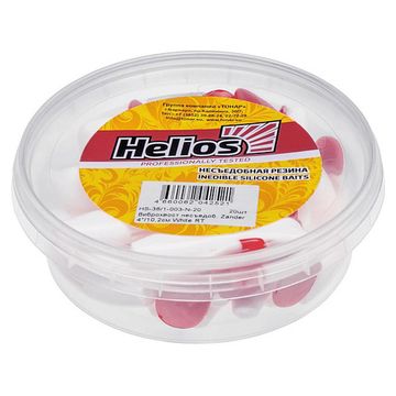 Виброхвост несъедоб. Zander 4'/10,2см White RT 20шт. (HS-36/1-003-N-20) Helios