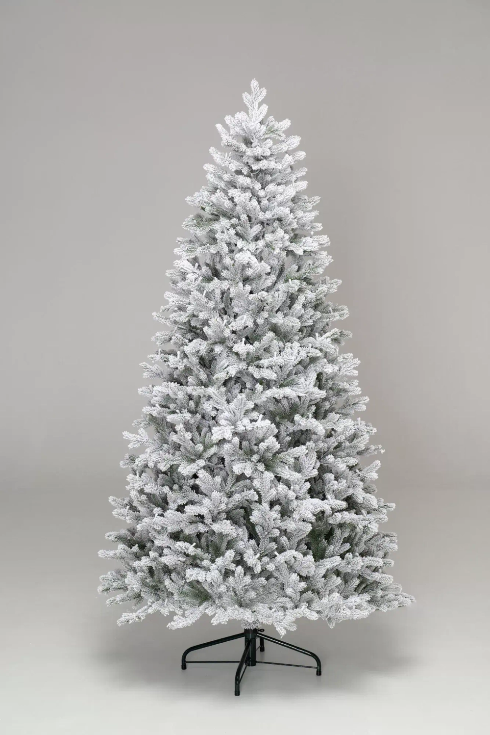 Искусственная елка Алтайская заснеженная 300 см., 885 холодных-белых Led ламп, 100% литая хвоя, ЕлкиТорг (177300)