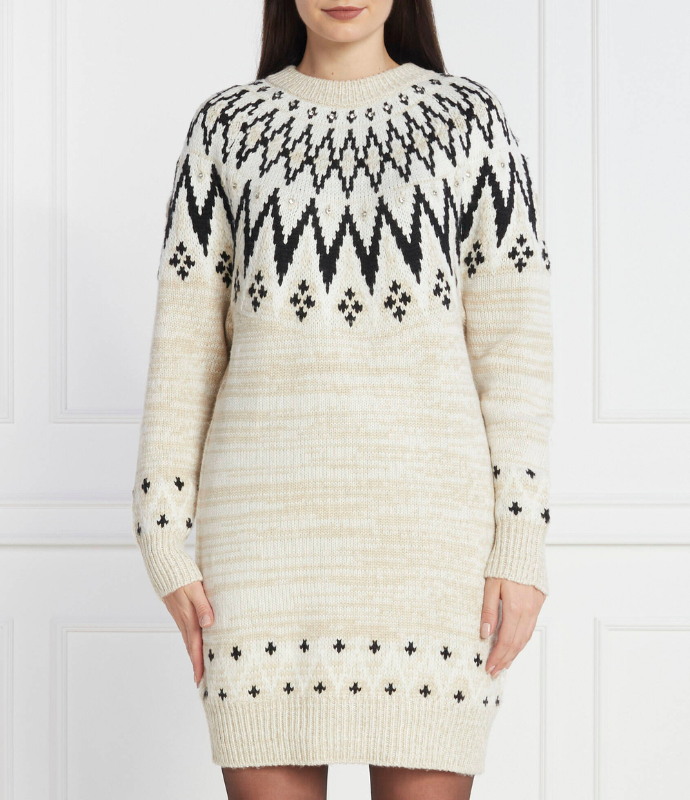 Платье Silvian Heach - кремовый(CVA23129VE)