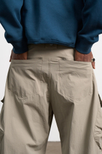 Брюки Nothomme Blue Outdoor Water-Repellent Adjustable Cargo Pants "Grey Khaki"