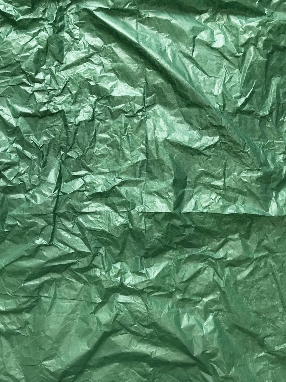 Бумага тишью 50 х 66 см (10 листов), тёмно-зелёная