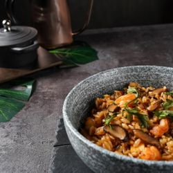 Салатник 800 мл d 17 см h6 см глазурь Glossy Stone Untouched Taiga P.L. Proff Cuisine [1]