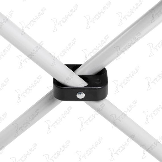 Кресло складное серый без чехла (T-HS-242-G-1) Helios (пр-во Тонар)