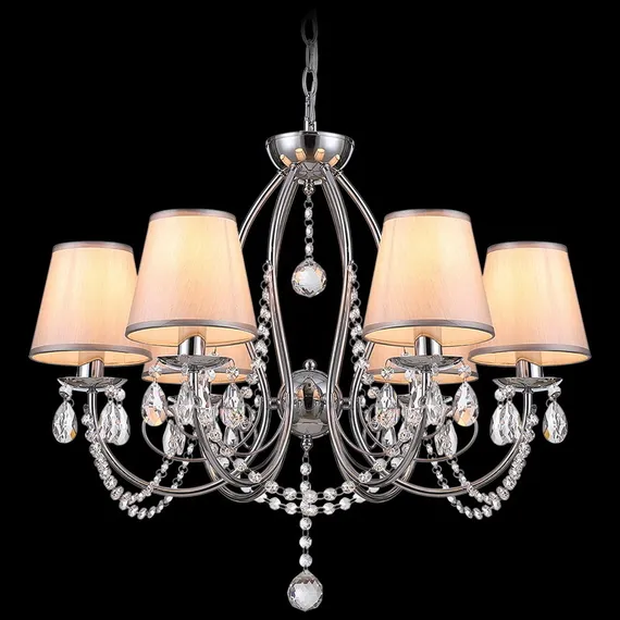 Люстра потолочная ILLUMICO E14  IL6183-6P-27 CR