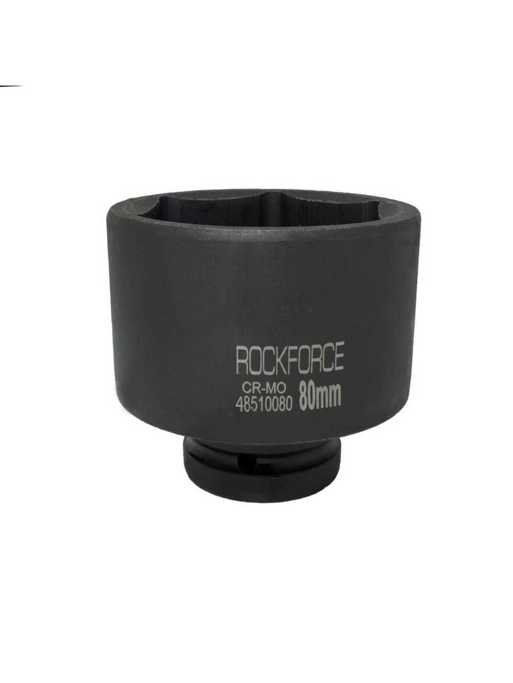 Головка ударная глубокая 80мм 6гр. 1'' RockForce##Rock FORCE RF-48510080