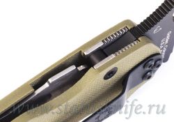 Нож Spyderco C81GPODBK2 Paramilitary 2 Black S90V OD Green G-10фотография - 7