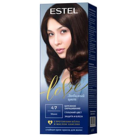 Краска для волос Estel Love мокко 4/7