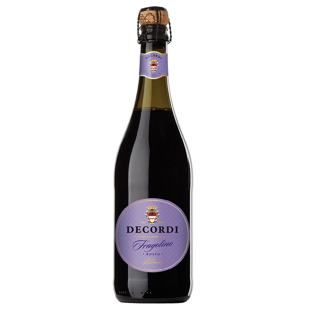 Игристое вино Decordi Fragolino Rosso 0,75 л.