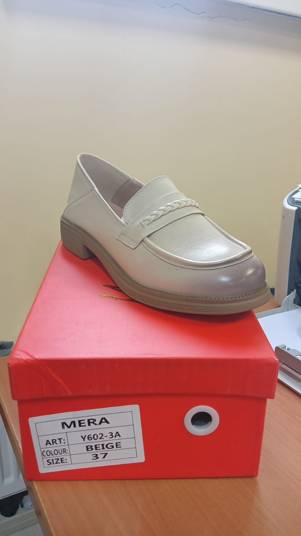 Лоферы женские MERA STAR Y602-3A