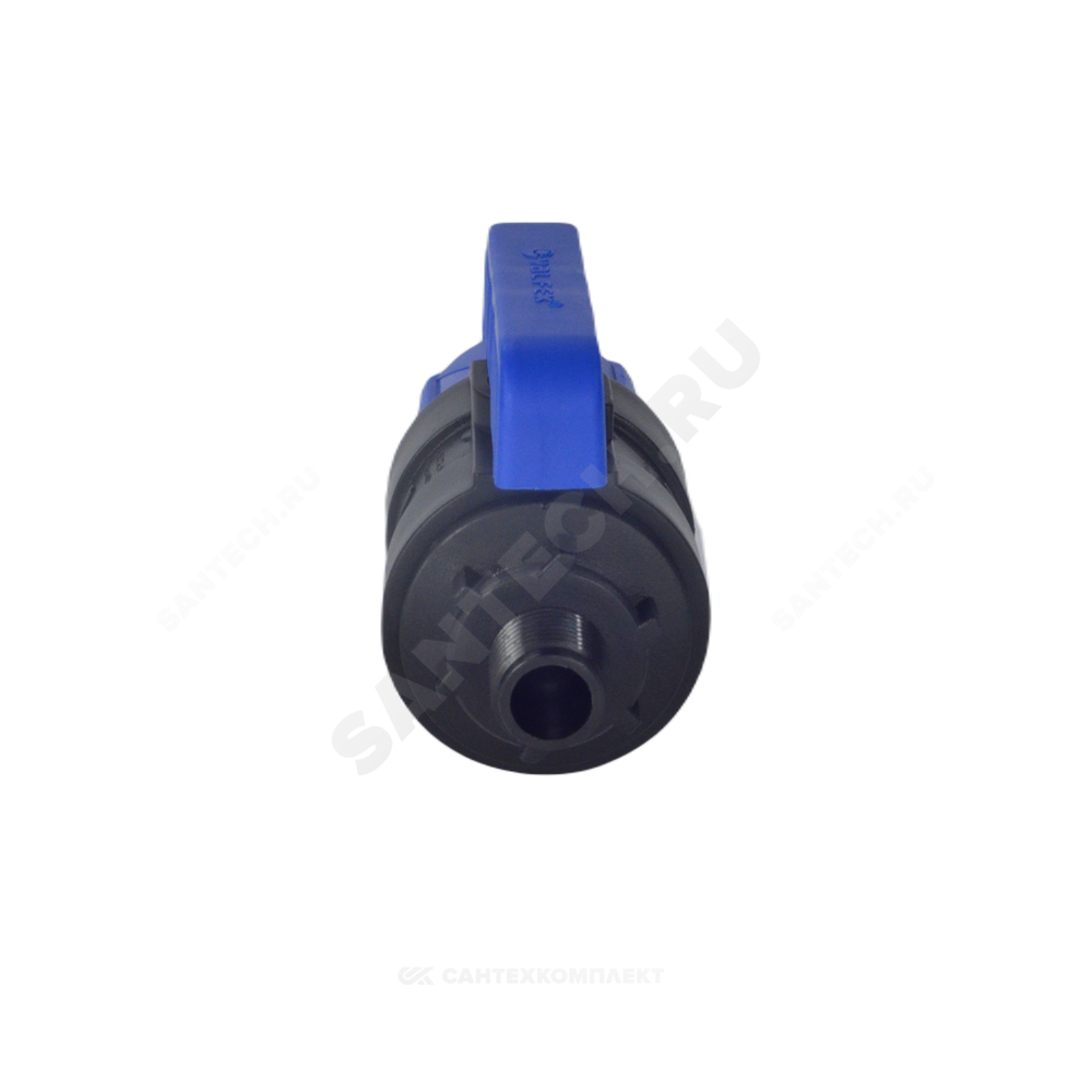 Кран шаровой компрессионный ПЭ Дн 25х3/4" НР Ру16 VALFEX 1210012625034