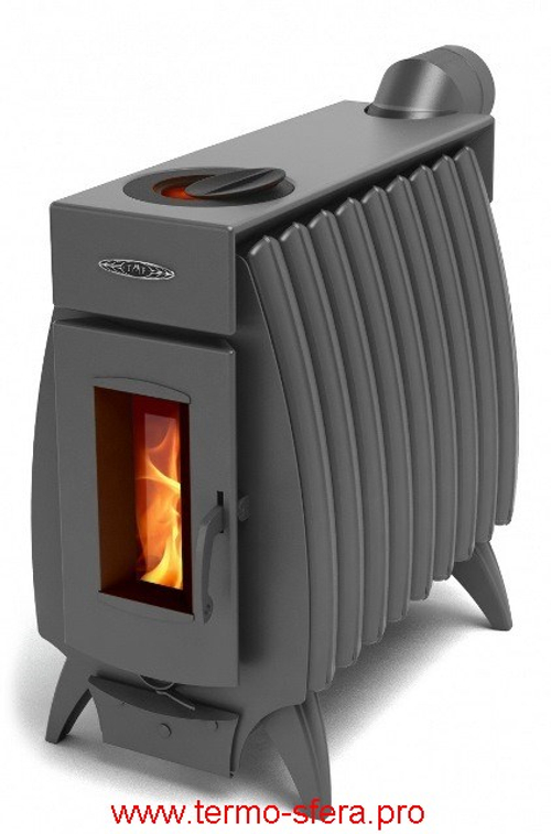 Отопительная печь ТМФ Огонь-Батарея 9 Антрацит
