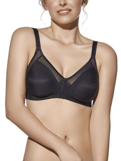 Анатомический бескаркасный бюстгальтер Estela (Размер: 95C) (Цвет: черный)