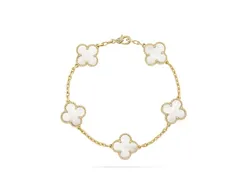 Винтажный браслет Van Cleef & Arpels Alhambra, 5 мотивов